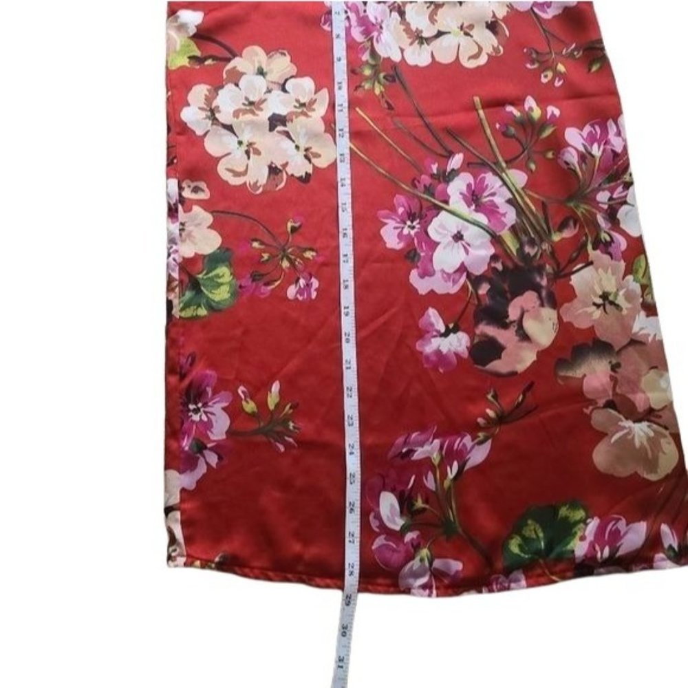 Missguided Red Floral Cami Dress - Picture 6 of 9